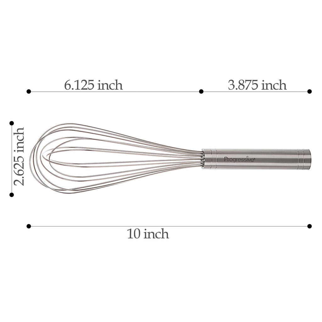 Prep Solutions 10" Stainless Steel Balloon Whisk - Image 2