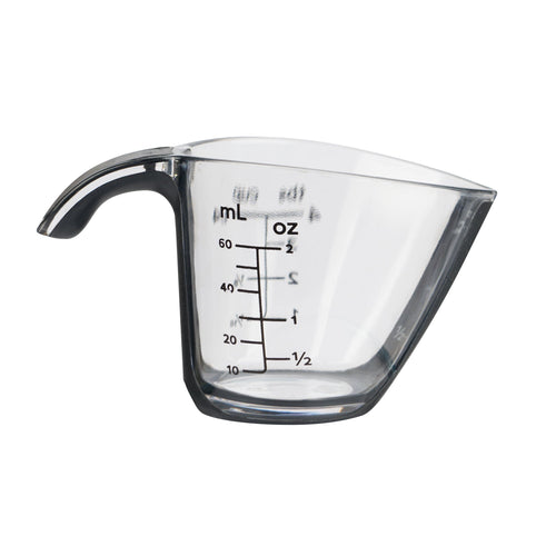 Mainstays 1/4C Plastic Mini Measuring Cup, Black/Transparent - Image 2