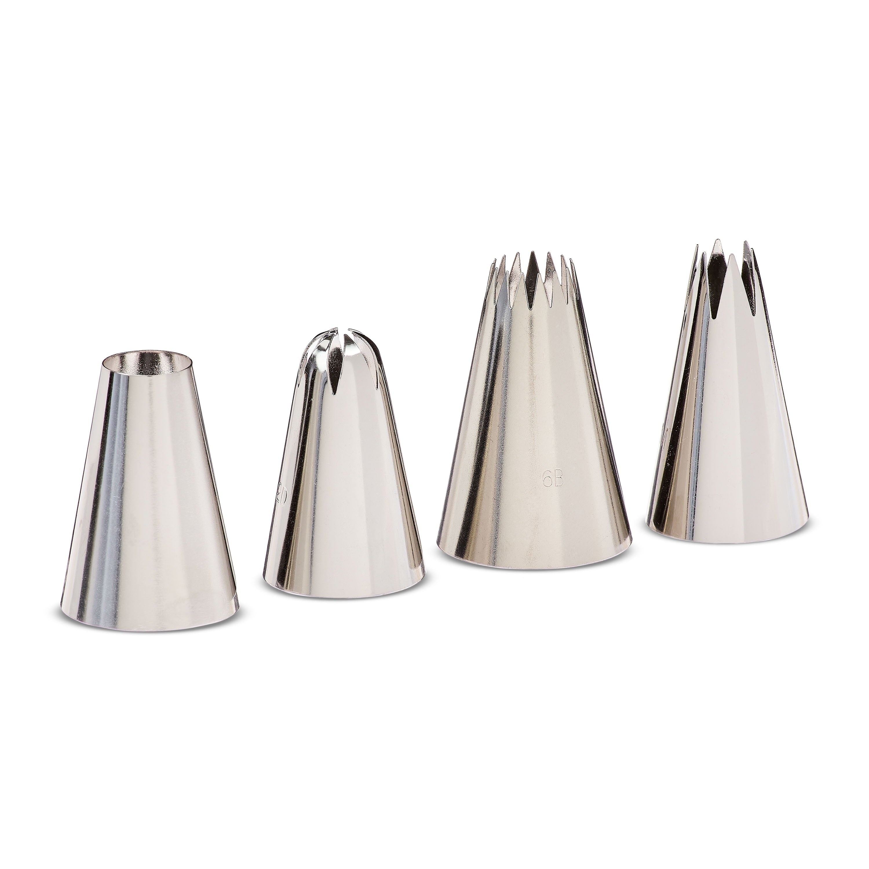 Way To Celebrate Large Decorating Tips, 4 Pieces