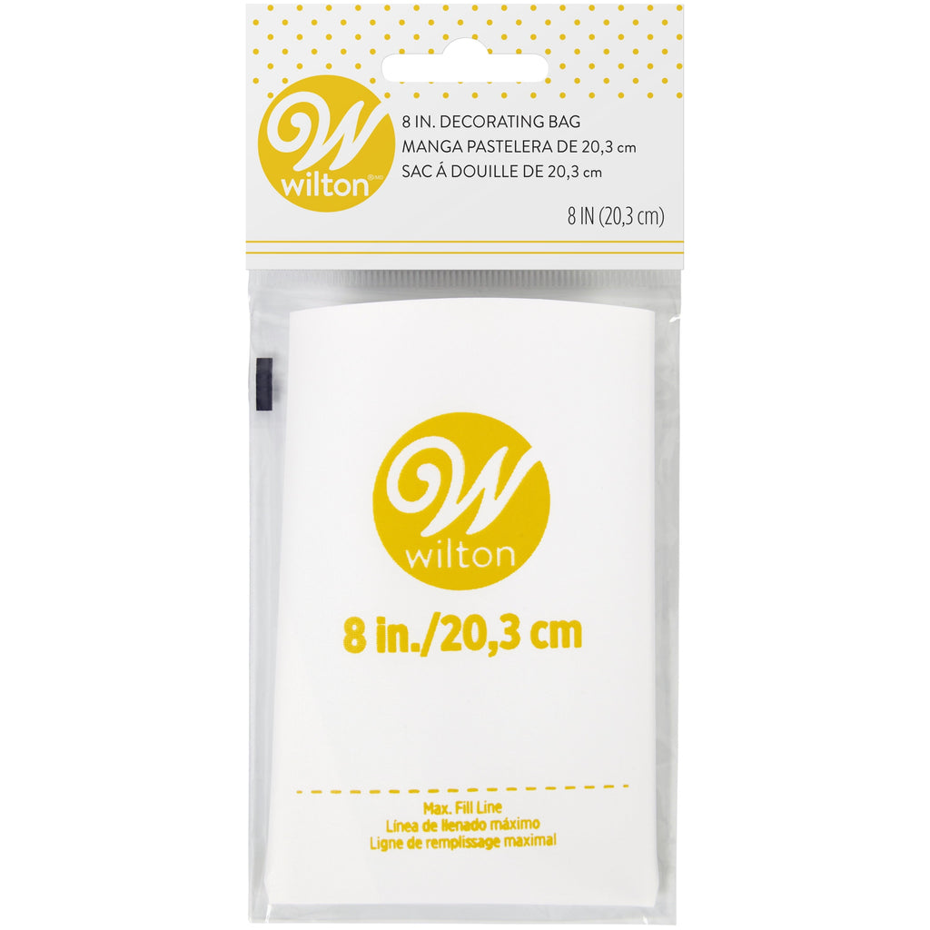 (4 pack) Wilton Reusable Featherweight Decorating Piping Bag, Plastic, 8-in. - Image 3